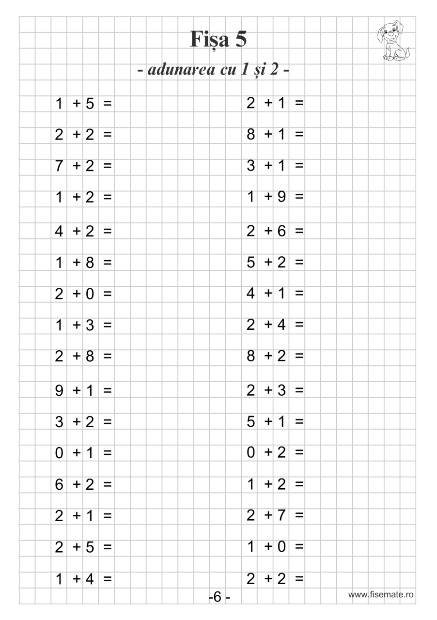 Set clasa pregatitoare: Adunari, Scaderi, Probleme, Numere, Litere [3]