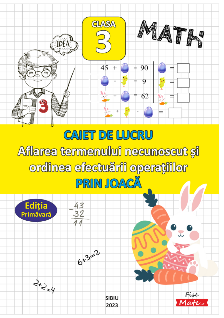 SET COMPLET – Matematica Clasa 3 | 12 caiete tiparite [5]