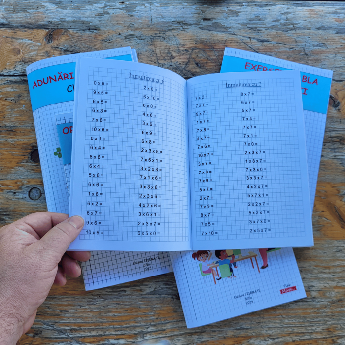SET COMPLET – Recapitulare Matematica Clasa 2 | 15 caiete tiparite [9]