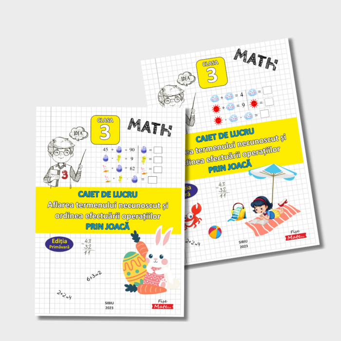 SET COMPLET – Matematica Clasa 3 | 12 caiete tiparite [5]
