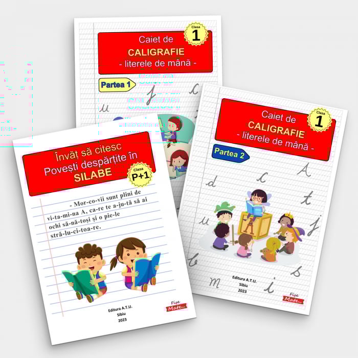 SET COMPLET – Recapitulare Matematica si Romana Clasa 1 | 15 caiete tiparite [5]