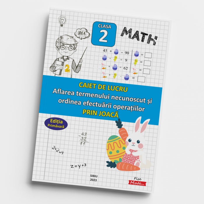 Pachet clasa 2 pentru copii cu 10 caiete exercitii probleme si rezolvari [10]