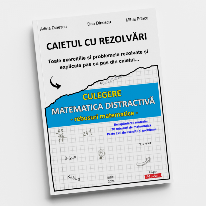 Pachet clasa 2 pentru copii cu 10 caiete exercitii probleme si rezolvari [3]
