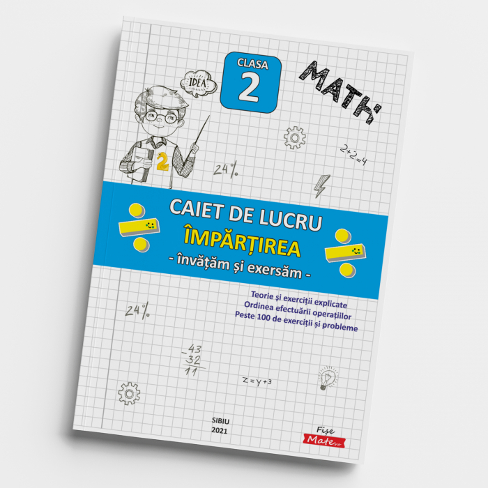 Pachet clasa 2 pentru copii cu 10 caiete exercitii probleme si rezolvari [8]