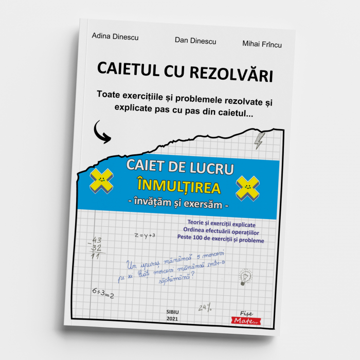 Pachet clasa 2 pentru copii cu 10 caiete exercitii probleme si rezolvari [4]