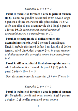 Adunarea si Scaderea Clasa 1 cu si fara Trecere Peste Ordin cu Rezolvari [14]