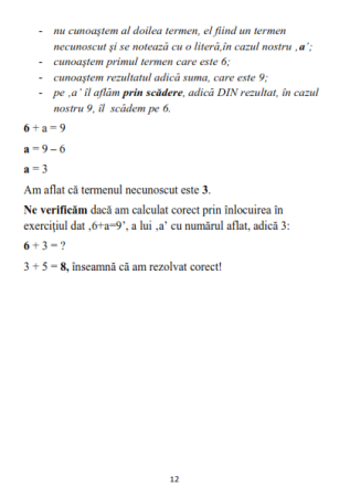 Adunarea si Scaderea Clasa 1 Probleme si Exercitii cu si fara Trecere Peste Ordin [6]