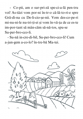 Caiet clasa 1 copii cu povesti despartite in silabe de citit [6]