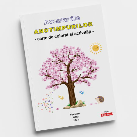 Copii 3-7 ani - Carte copii 3-7 ani cu activitati si colorat Aventurile Anotimpurilor