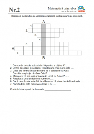 Set recapitulare matematica clasa 1 pentru copii cu exercitii si probleme [2]