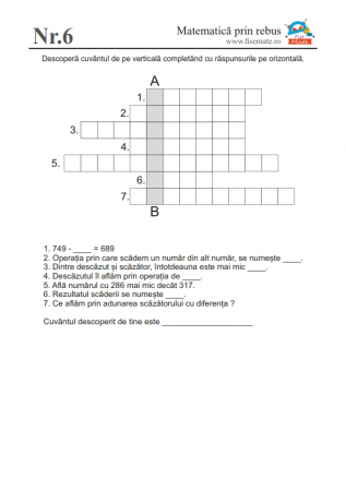 Set recapitulare matematica clasa 2 pentru copii cu rezolvari incluse [3]