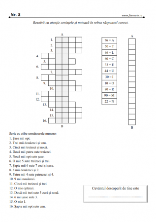 CULEGERE DE RECAPITULARE Prin REBUSURI MATEMATICE | Clasa 3