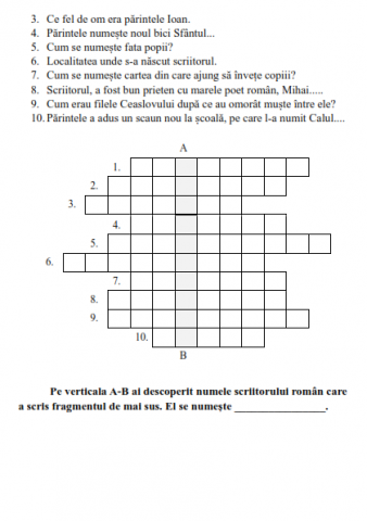 Caiet romana clasa 4 pentru copii cu rebusuri literare si jocuri educative [3]
