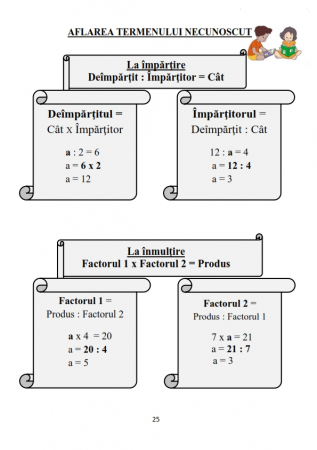 Set clasa 2 pentru copii Impartirea cu rezolvari pas cu pas incluse [7]