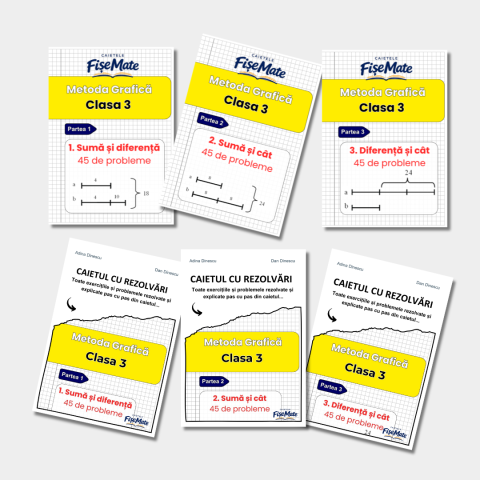 Metoda Grafica 135 probleme cu rezolvari clasa 3 - peste 300 pagini [0]
