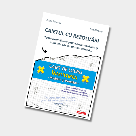 Pachet clasa 2 pentru copii cu 10 caiete exercitii probleme si rezolvari [8]