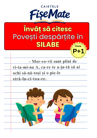 Pachet educativ clasa 1 copii cu Povesti Silabice si Caligrafie - peste 200 pagini [16]