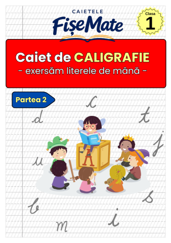 Pachet educativ clasa 1 copii cu Povesti Silabice si Caligrafie - peste 200 pagini [18]