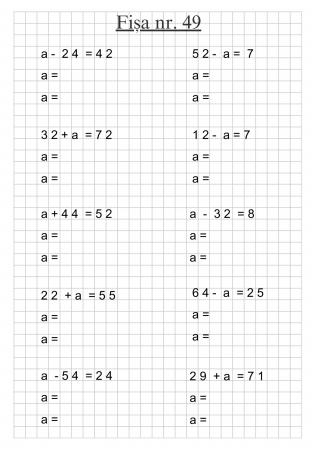 Pachet 4 caiete Operatii Matematice clasa 1 pentru copii [19]