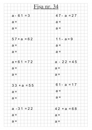 Pachet 4 caiete Operatii Matematice clasa 1 pentru copii [18]
