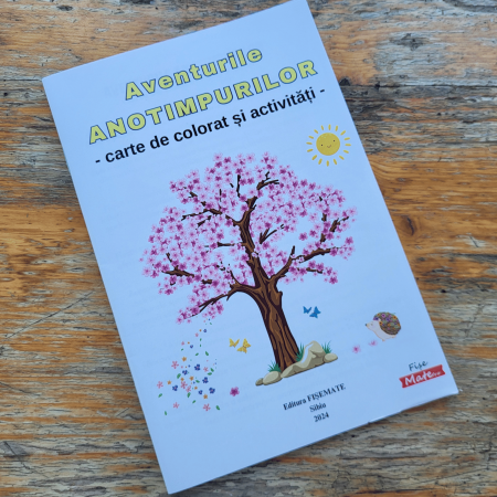 Set 8 caiete educative copii 3–7 ani cu colorat si activitati [13]
