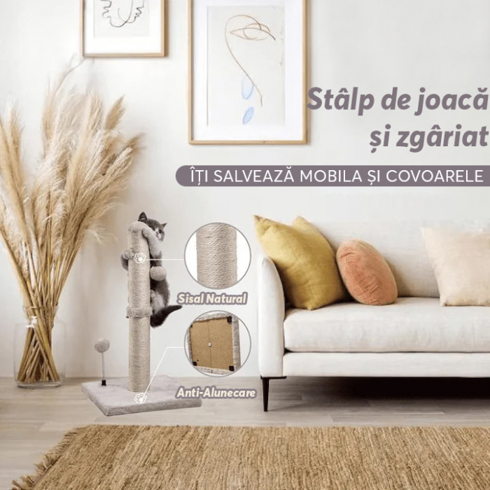 Ansamblu de joaca  - 1 stalp pentru ascutitul ghearelor [2]