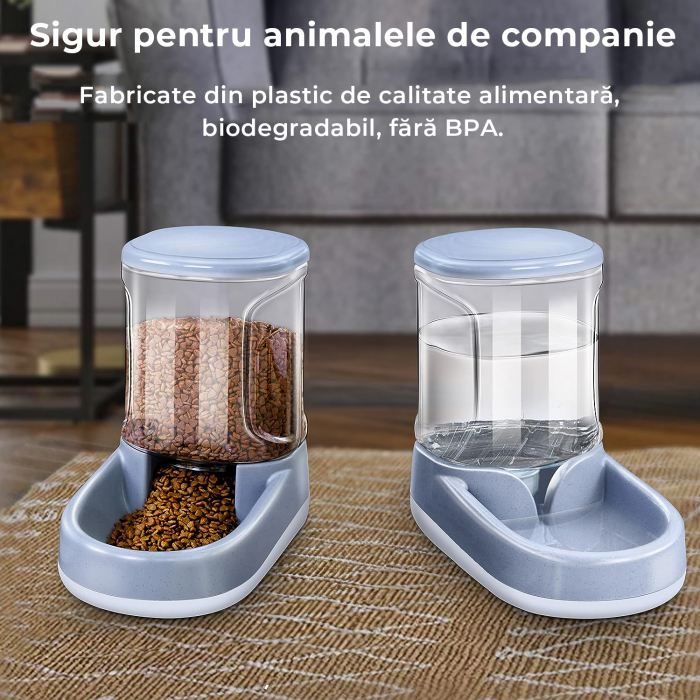 Dispenser de apa si mancare pentru caini si pisici [2]