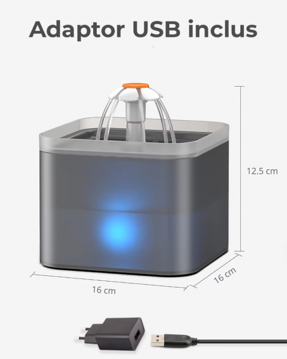 Dispenser de apa automat - Gri [7]