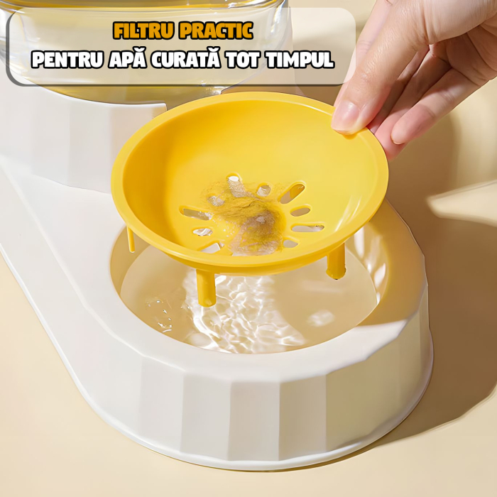 Dispenser de apă și mâncare Galben [6]