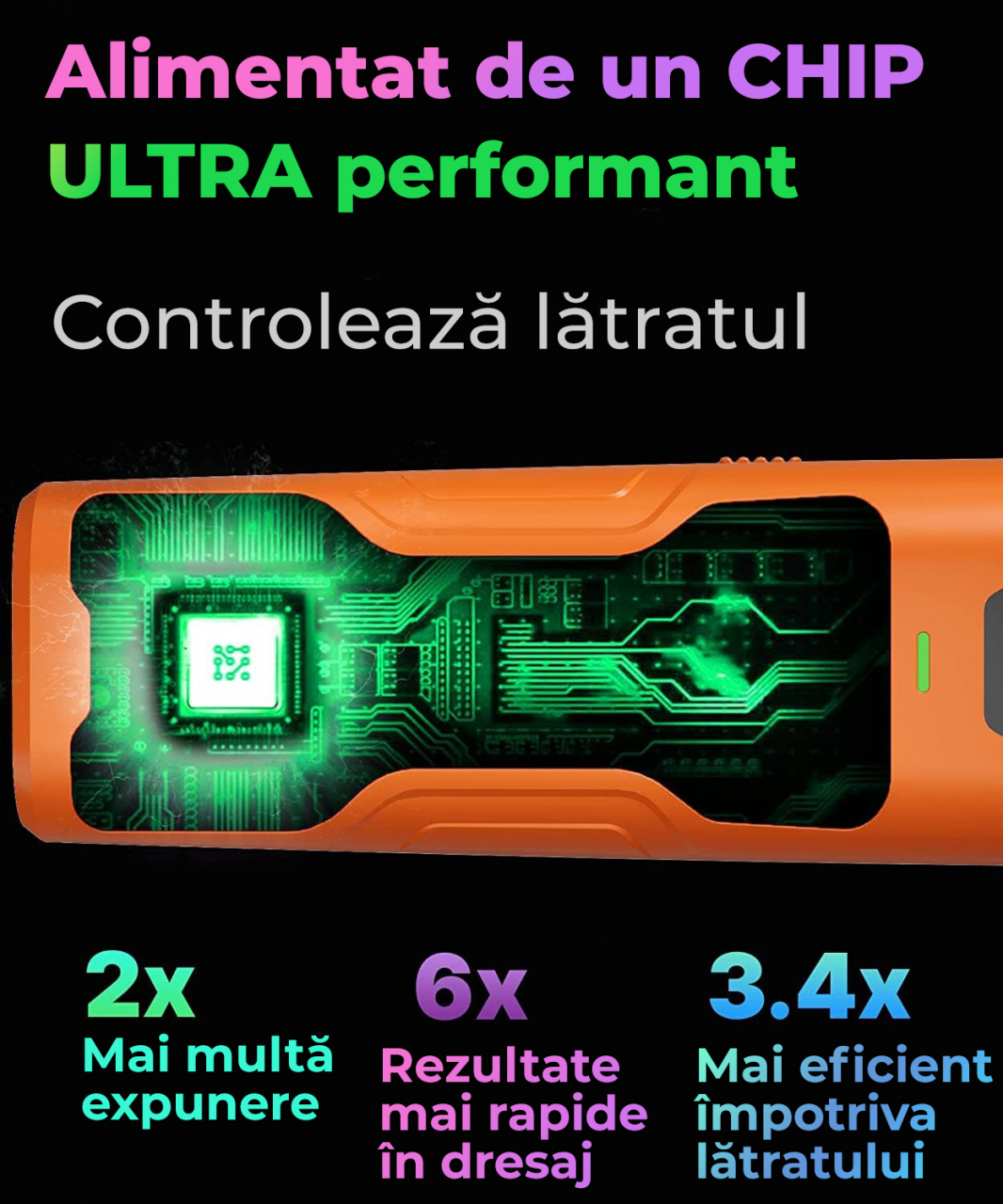 Dispozitiv anti-latrat pentru caini [6]