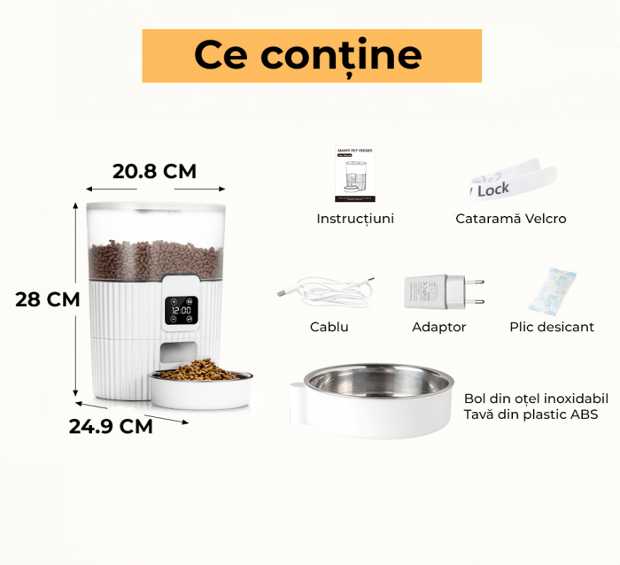 Hranitor automat pentru caini si pisici [10]
