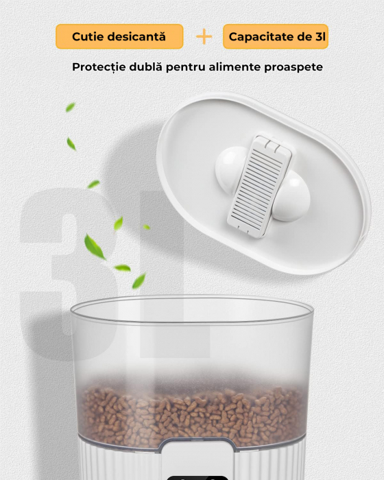 Hranitor automat pentru caini si pisici Resigilat [7]