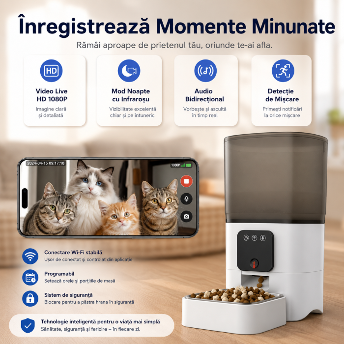 Hranitor automat -  Smart Wifi 5G [3]