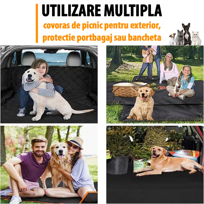 Husa auto de protectie bancheta 135 x 150cm [2]