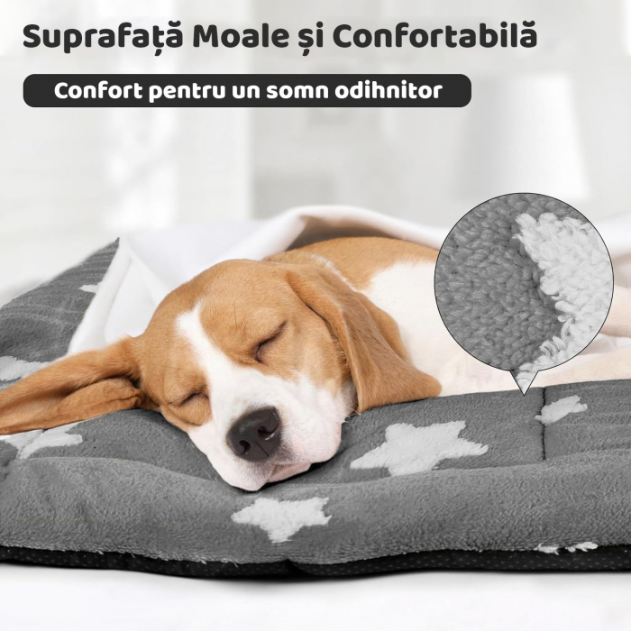 Saltea pentru caini si pisici Gri [6]