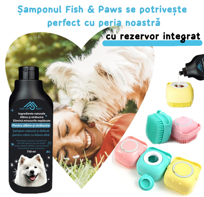 Sampon pentru caini cu blana alba [9]