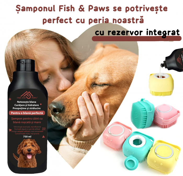 Sampon pentru caini cu blana maro [8]