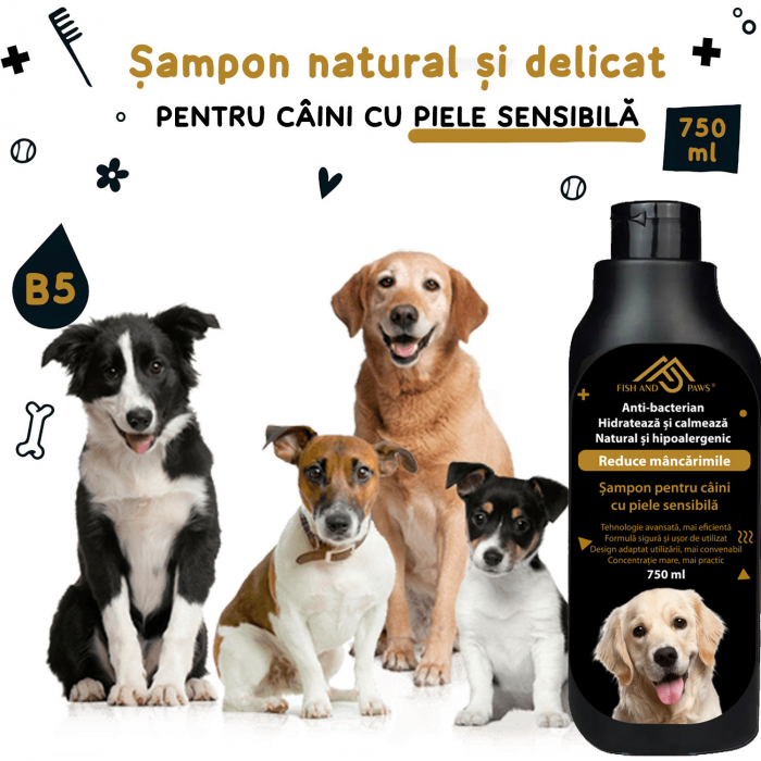 Sampon pentru caini anti-bacterian [6]