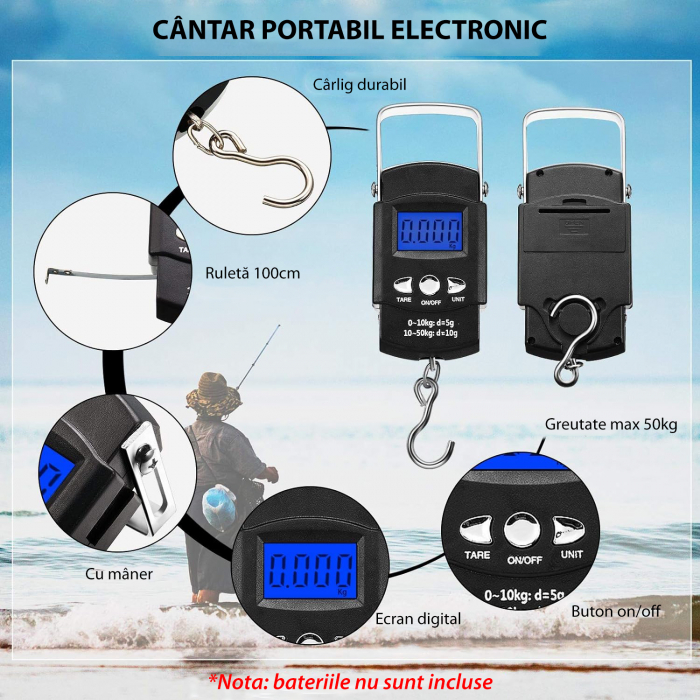 Set complet de accesorii 7 in 1 pentru pescuit [4]