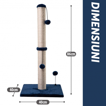 Ansamblu de joaca  - 1 stalp pentru ascutitul ghearelor [6]