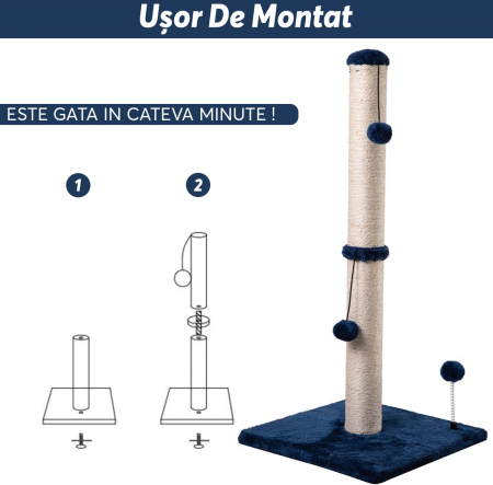 Ansamblu de joaca  - 1 stalp pentru ascutitul ghearelor [2]