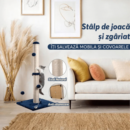 Ansamblu de joaca  - 1 stalp pentru ascutitul ghearelor [4]