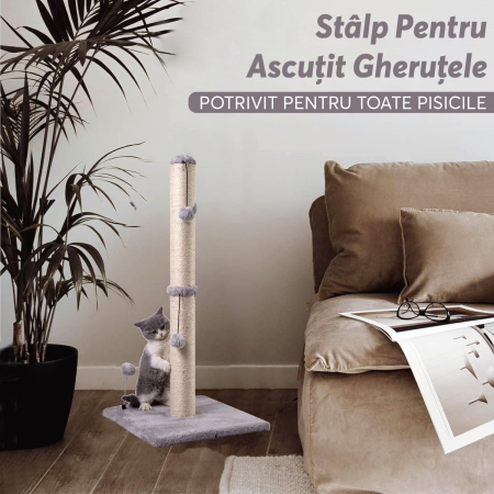 Ansamblu de joaca  - 1 stalp pentru ascutitul ghearelor [3]