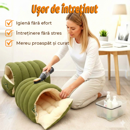 Culcus  pentru animale Verde - L [1]