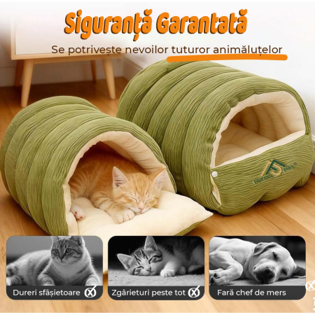 Culcus  pentru animale Verde - L [5]