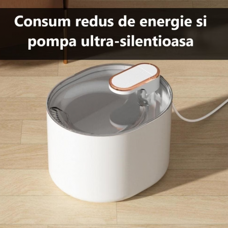 Dispenser apa pentru caini si pisici - alb [5]