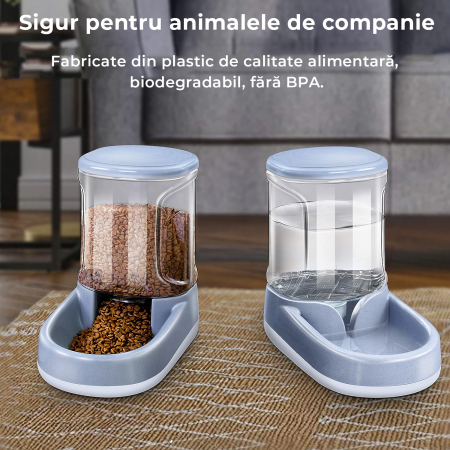Dispenser de apa si mancare pentru caini si pisici [1]