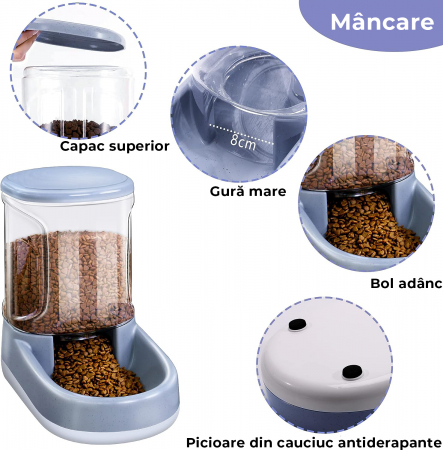 Dispenser de apa si mancare pentru caini si pisici [3]