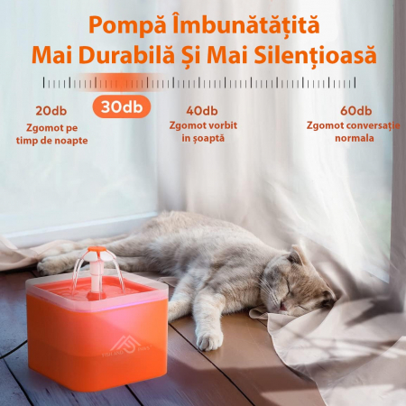 Dispenser de apa Tip fantana Portocaliu [5]