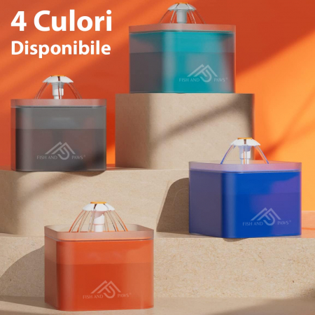 Dispenser de apa Tip fantana Portocaliu [6]